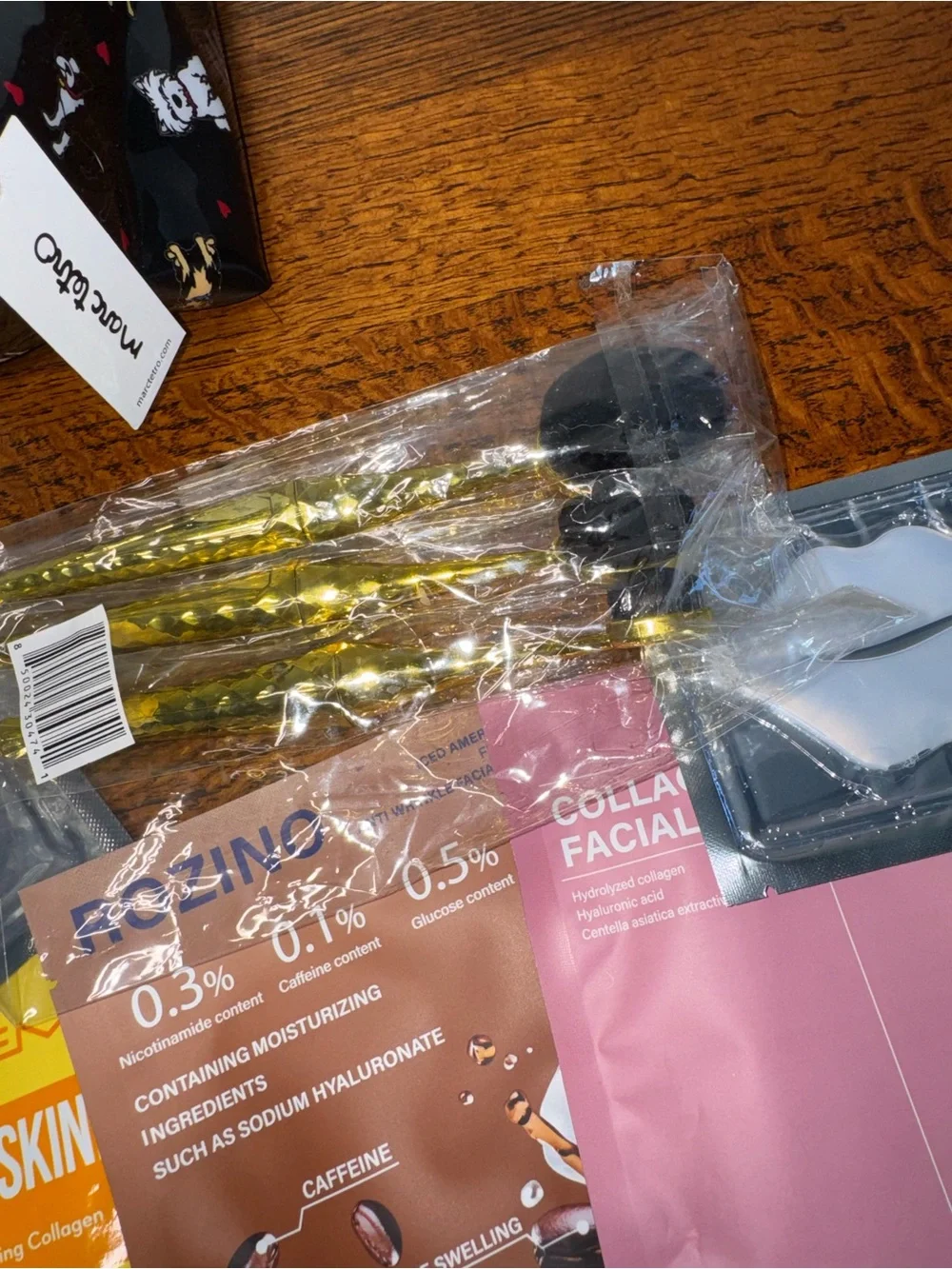 NWT Marc Tetro Dog Cosmetic Bag & Self-Care Bundle